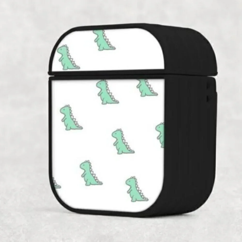 Green Dinosaur Airpod Case